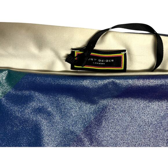 Kurt Geiger London KENSINGTON Multi Shimmer Stripe Bikini bottoms | Sz XL - Picture 9 of 16